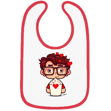 Discover Popcorn Movie Guy Bibs