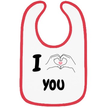 Discover I love you Bibs