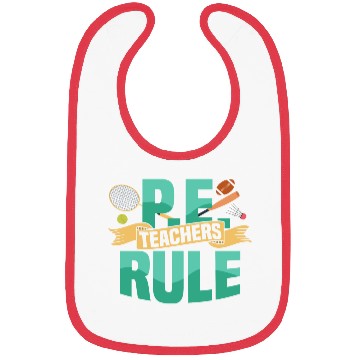 Discover P.E. Teachers Rule Physical Education School Bibs