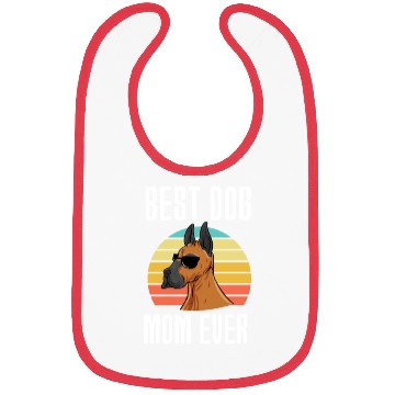 Discover Best Dog Mom Ever Great Dane Bibs