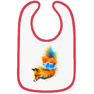 Discover Wild creativity fox Bibs