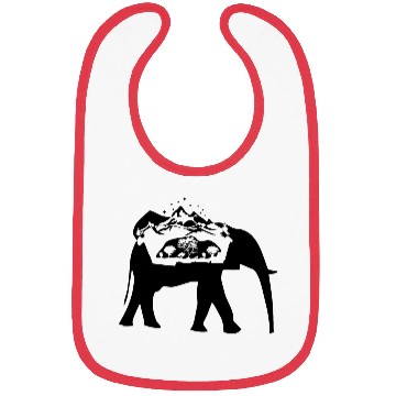 Discover Elephant NATURE X ANIMAL Bibs