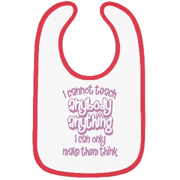 Discover Teacher School Funny Student Education Teaching Bibs