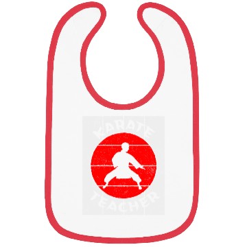 Discover Male Karate Teacher Bibs