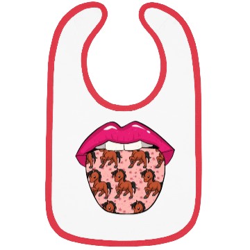 Discover Horse Riding Tongue Bibs
