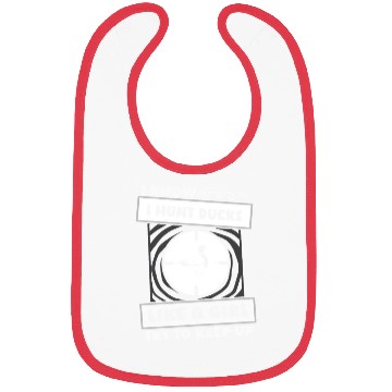 Discover Duck Hunting Girl Bibs