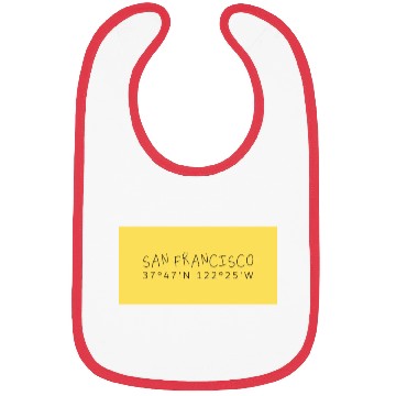 Discover San Francisco Coordinate's design Bibs