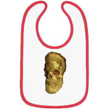 Discover Cool human skull Bibs