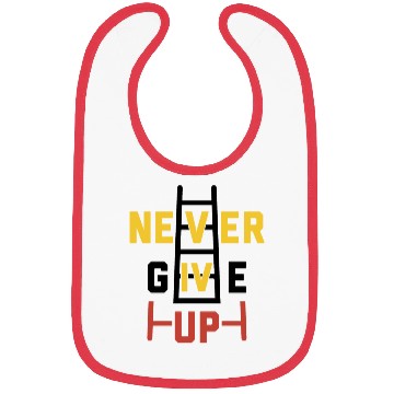 Discover never give up Coordinate's design Bibs