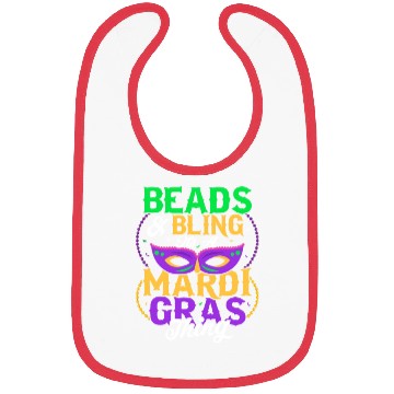 Discover Beads & Bling It's A Mardi Gras Thing Mask Parade Bibs