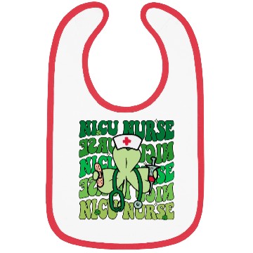 Discover Groovy NICU Nurse Funny St Patrick's Day Bibs