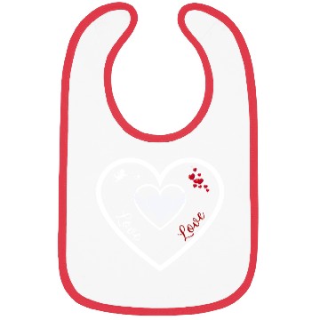 Discover Valentines Day Bibs