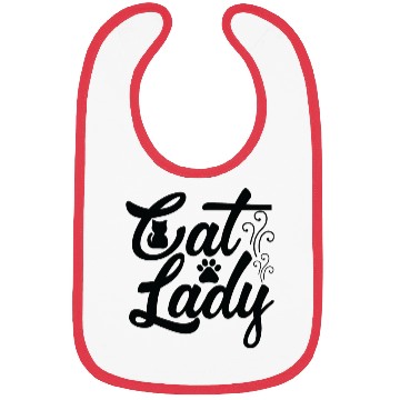 Discover Funny design for cat lovers Bibs