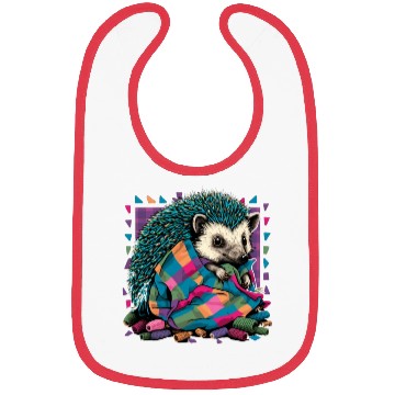 Discover Patchhog - Sweet Hedgehog Bibs