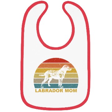Discover Labrador Mom For Labrador Lover Bibs