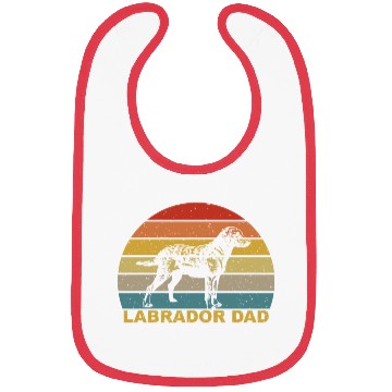 Discover Labrador Dad For Labrador Lover Bibs