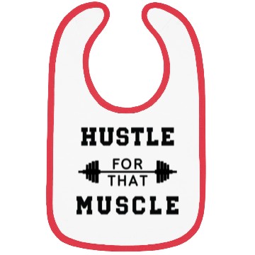 Discover Hustle That Muscle Gym Workout Bibs