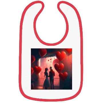 Discover party to Valentines day Bibs