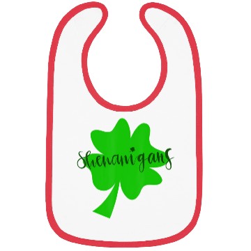 Discover Saint Patrick s Day Shenanigans Clover Shamrock Bibs