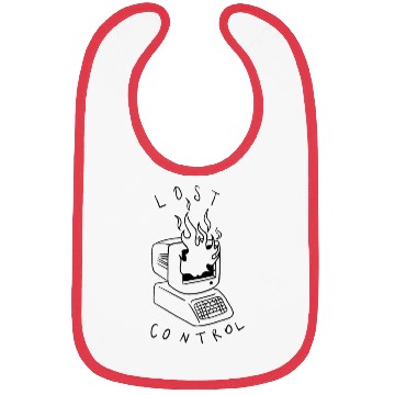 Discover Lost Control: A Retro Computer Inspired Design Bibs