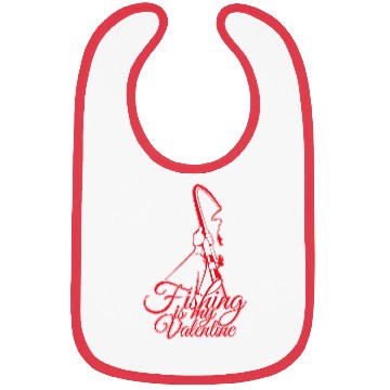 Discover fish valentines Bibs