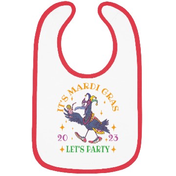 Discover It's Mardi Gras 2023 Lets Party Bibs