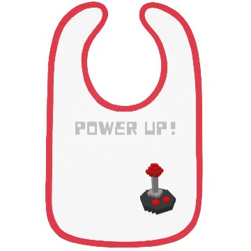 Discover POWER UP! Unisex GYM and Gaming design Bibs