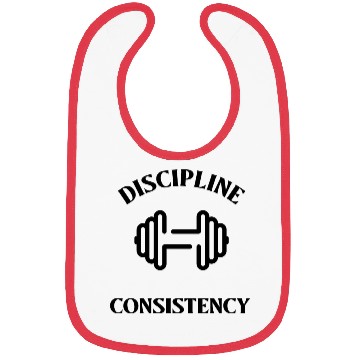 Discover Discipline, Consistency, GYM & training design Bibs