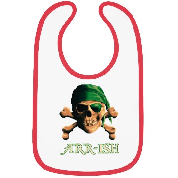 Discover ARRish Funny Irish Pirate Saint Patricks Day Bibs