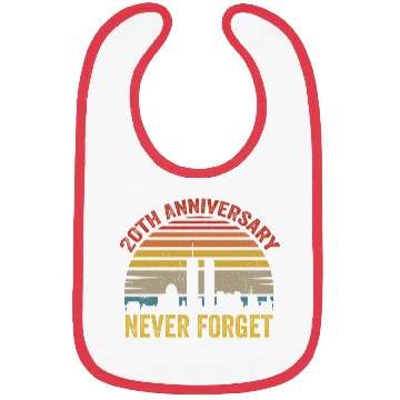 Discover Never Forget 9 11 20th Anniversary Bibs