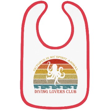 Discover Octopus Lover Bibs