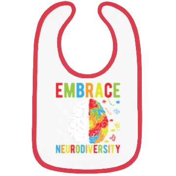 Discover Embrace Neurodiversity For Neurodiversity Awarenes Bibs