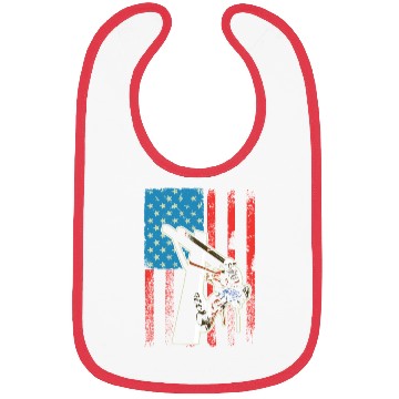 Discover US Flag Lineworker Patriotic Lineman Bibs