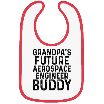 Discover Grandpa's Future Aerospace Engineer Buddy Bibs