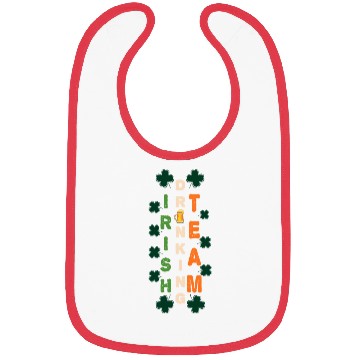 Discover Irish Drinking Team Clover Saint Patricks Day Bibs