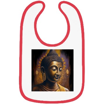 Discover Divine Serenity- God Buddha Portrait Bibs
