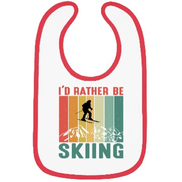 Discover I'd Rather Be Skiing Bibs