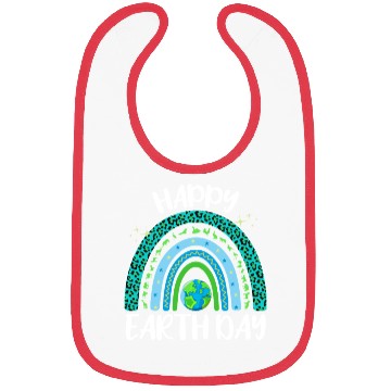 Discover Happy Earth Day Planet with Rainbow Bibs