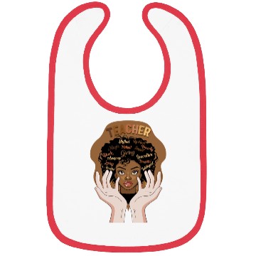 Discover Black Lives Matter Bibs, Smart Black Teacher
