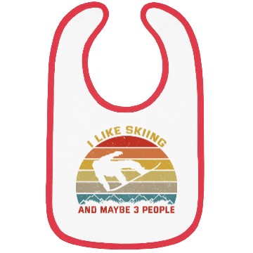 Discover Skiing Lover Bibs