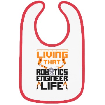 Discover Robot Robotics Engineer Vintage Bibs