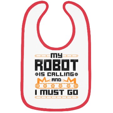 Discover Robot Robotics Engineer Vintage My Bibs