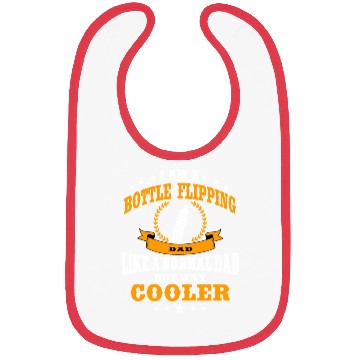 Discover Bottle Flipping Dad For Men Bibs