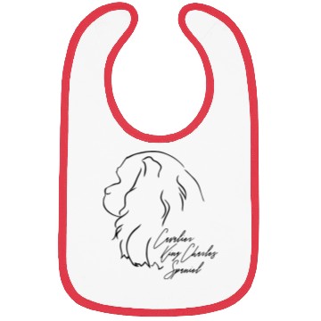 Discover Cavalier King Charles Spaniel Profile dog mom Bibs