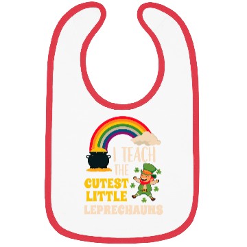 Discover I Teach Cutest Little Leprechauns St Patricks Day Bibs