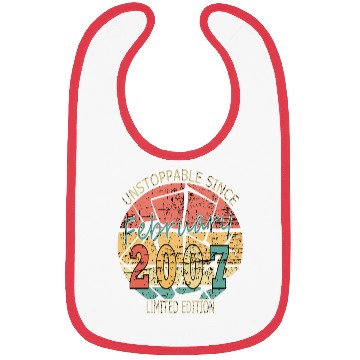 Discover 2007 Born Vintage Rose Gift Bibs