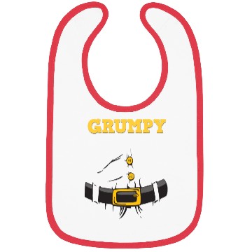 Discover Grumpy Santa Claus - Ugly Christmas Bibs