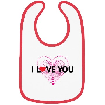 Discover I love you Bibs