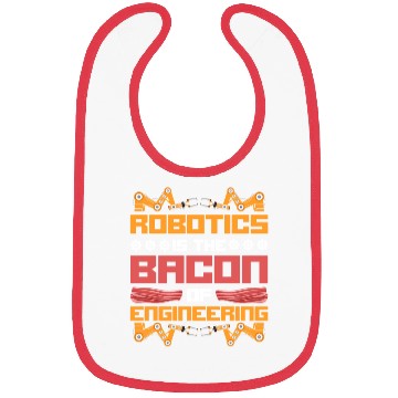 Discover Robot Robotics Engineer Bacon Bibs