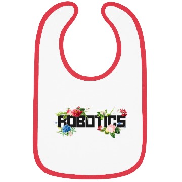 Discover Robot Robotics Engineer Flower Bibs